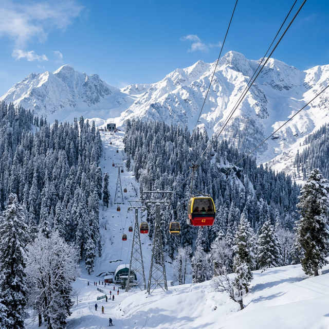 GULMARG WINTER SNOWS